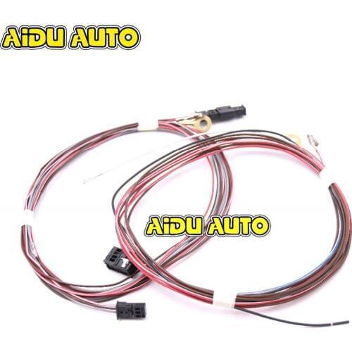 Rain Wiper Sensor Kit Anti Rear view Anti-glare Mirror Install Wire/cable/Harness For Audi A4 B8 Q5