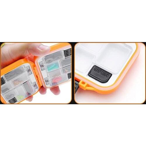 Fishing Accessories Box Tool Storage Case Pesca for Lure Spoon Hook Bait Tackle 12/16/24 tackle box