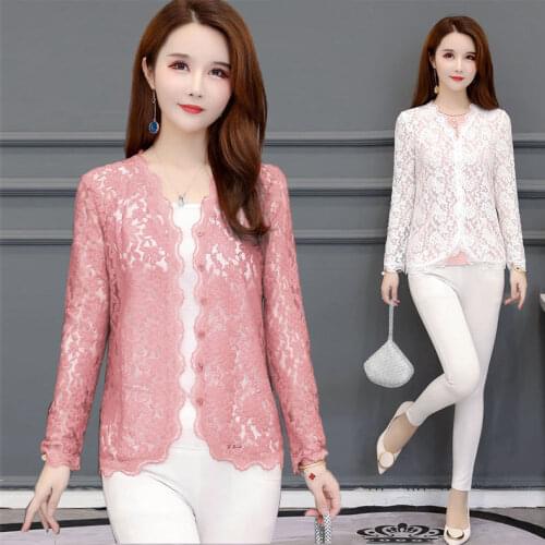 Ажурные блузки MVJT DAIR China At AliExpress