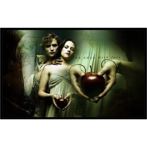 New The Twilight Saga Movie Poster 5D DIY Full Round Diamond Painting Cross Stitch Embroidery Rhinestone Mosaic Home Decor Y680