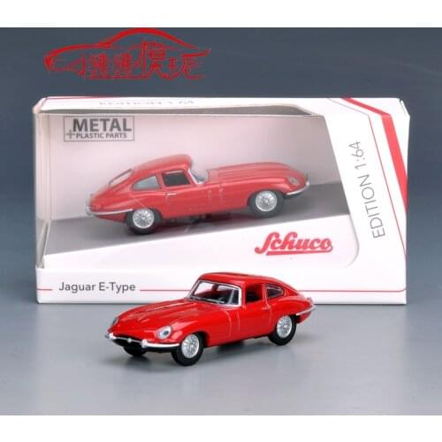 NEW Schuco 1:64 TYPE Jaguar E-type Coupe LIMITED rubber tire Die-casting metal car model