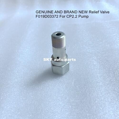 GENUINE AND BRAND NEW Relief Valve F019D03372 For CP2.2 pump (4pcs)
