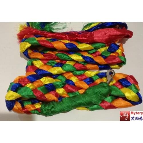 Colorful Hada knotted leash Dog Towing Rope for Tibetan Mastiff, 2.4m long cute gift for Zang`ao Pet special leash free ship