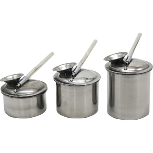 100/200/300ML High-quality Stainless Steel Blow Glazed Pot Painting Spray Pot Ceramic Coloring Watering Can Pottery Glaze Tool