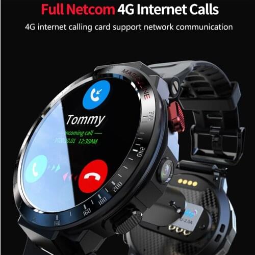 New Smart Watch 2021 phone Fitness Android 7.1 Wifi 4G Smartwatch Men 1.6 Inch Camera Video GPS Call clock Heart Rate Monitor