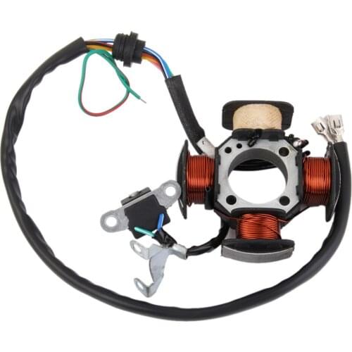 Stator of Ignition Alternator Moto CG125-4 Copper Wire for Series ATC CG125