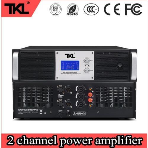 TKL PX series 8ohms 2ch power amplifier stage dj subwoofer double ring cattle professional amplifier