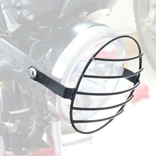 Motorcycle Front Headlight Guard Protector Cover for YAMAHA YBR125 YS125 YBR 125 125G 125Z