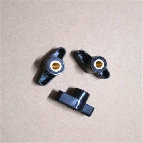 5pcs M4 M5 M6 M8 35#Head Diameter Plum Bakelite Hand Tighten Nuts / Butterfly Plastic Head Hand Knob Nut
