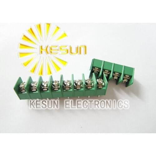 100PCS KF7.62-4P Green KF7.62 4Pin 7.62mm Straight Pin Barrier Terminal Block ROHS KF7620