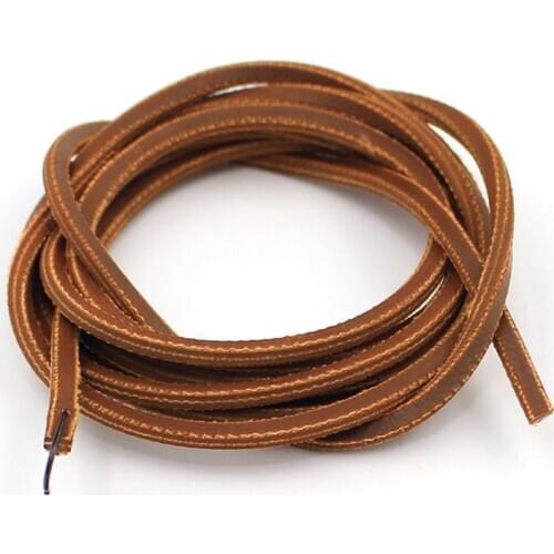 2pcs/set Household Sewing Machine Belt Single Treadle Cowhide Belt Strap Treadle Transmission Belts Sewing Machine Accessories