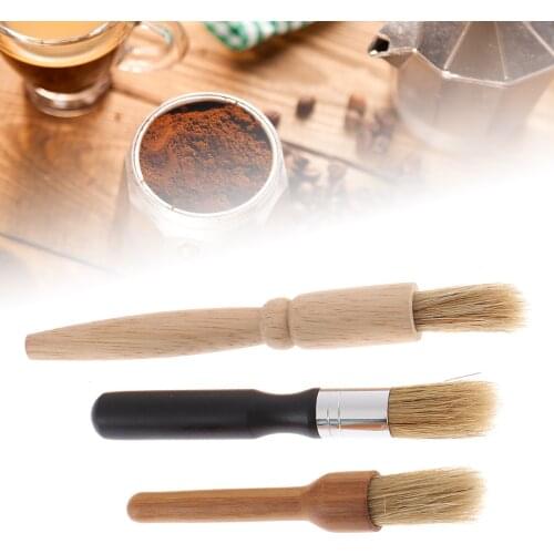 3 Size Coffee Grinder Brush Cleaning Brush Espresso Brush Accessories For Bean Grain Coffee Tool Clean Brushes