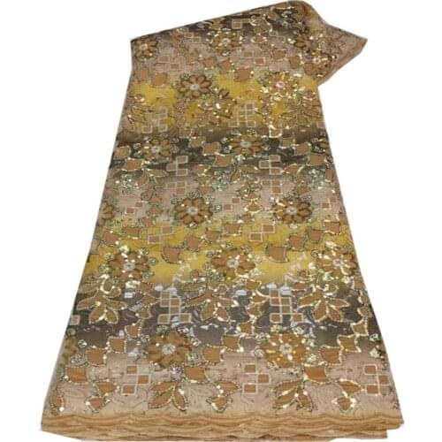 Velvet Lace African French Lace Fabric High Quality 2021 Fashion Embroidery Nigeria Tulle Lace Fabric For Wedding Dress q66-436
