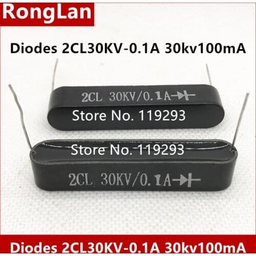 [BELLA] high voltage high voltage diodes 2CL30KV-0.1A voltage silicon stack 30kv100mA--10PCS/LOT