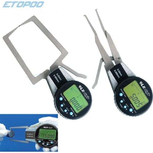 5-25mm 0.005mm Digital Inside Caliper Electronic Gauge Rotatable Dial Measuring Bore Groove Abs Micrometer