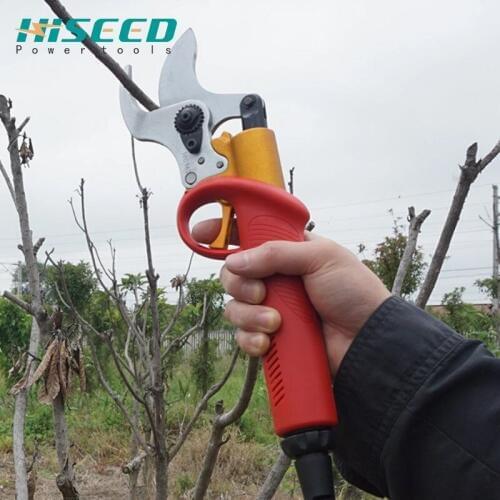 Electric garden pruning shears Cutting diameter 40MM scissors Latest garden tools