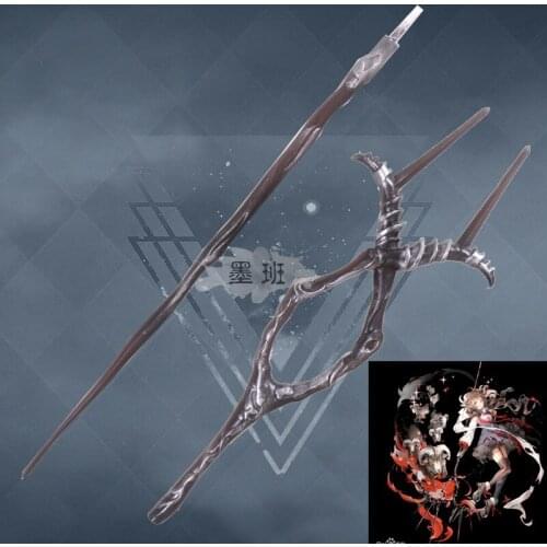 Game Arknights Eyjafjalla Cosplay Props Weapons Litte Sheep Cosplay Walking Stick Canes Halloween Christmas Party Replica Prop