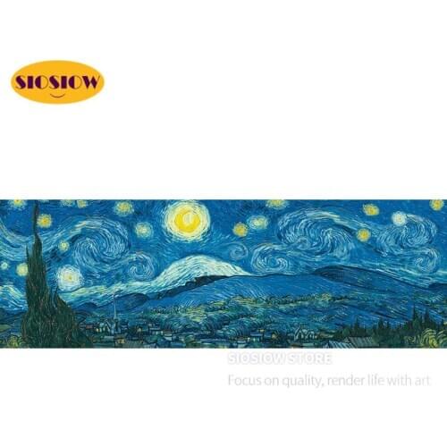 Van Gogh The Starry Night 5D DIY Diamond Painting Cross Stitch Full Square Round Daimond Mosaic Embroidery Paintings Decor Home