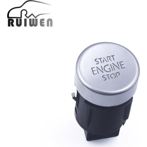 Car Engine Start Stop Button Switch for VW Golf Plus TIguan Sharan Seat Alhambra 2008-2021 5N0959839 5N0959839B 5N0959839C