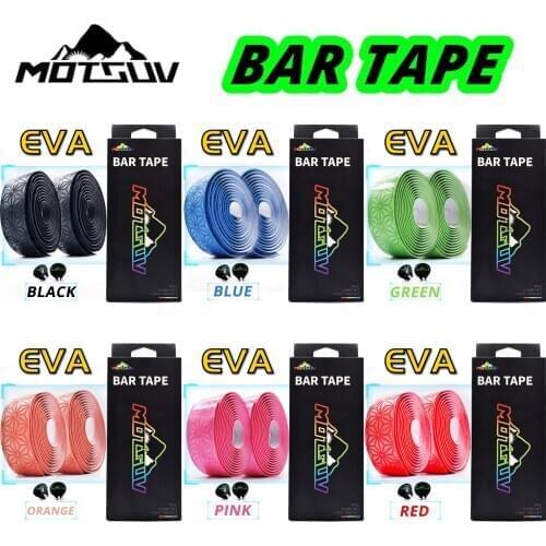 MOTSUV Bicycle Handlebar Tape Star Fade Race Bike Bar Tape Cycling Road Bike Waterproof EVA Tape Wrap