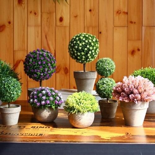 Mini Succulents Pots Concrete Planter Molds Round Cement Flower Pot Silicone Mold Plaster Home Decoration Tools