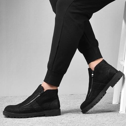 Men man mens sport shoe casual black shoes fashion male flat sneakers Sneaker 2020 Mens sports mens causal boots for hot sale