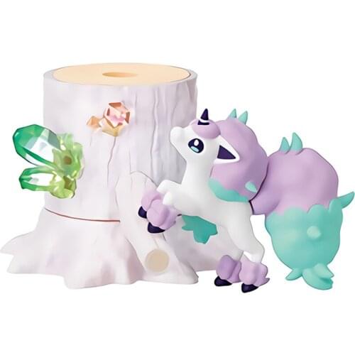 Original 6 style Re-ment Pokemon pikachu Espeon Umbreon Alcremie Action figure model toys for children