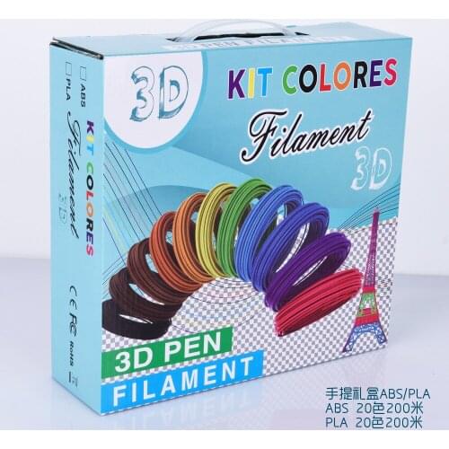 PLA Filament Toy Birthday Gift Children Kids Present Painting Graffiti DIY Printing 3d Pen Box Drawing Creative Christmas Best