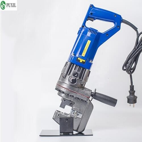 Portable Electro-Hydraulic Punching Machine Angle Steel Flat Iron Puncher Copper And Aluminum Plate Punching Machine