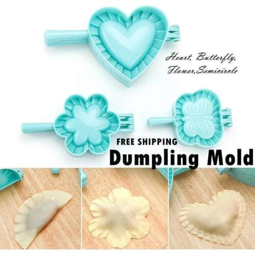 1PCS DIY Dumpling clip mold Dumpling Maker Device Easy Machine T and Pack Home Three styles models to Kitchen make D7M3 Dum I8M7