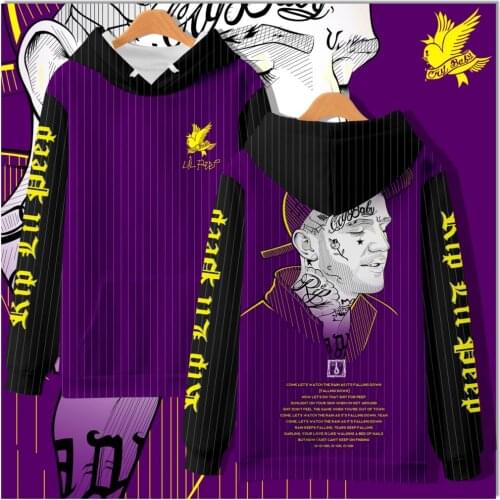 Rapper lil Peep hoodies 3D Print Men/Women lil Peep Sweatshirts Fans Clothes Trendy Hip Hop Mens Clothing