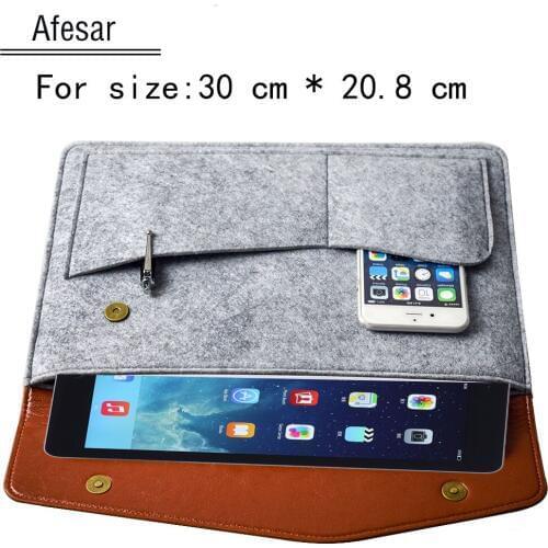 Universal case pouch sleeve felt for ipad samsung google asus lenovo amazon huawei medion lifetab tablet 9.7 10.1 inch case