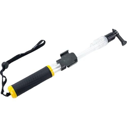 Waterproof Transparent Selfie Stick Monopod Tripod Remoter Holder for GoPro Session Go Pro Hero 876 5 4 3 Xiao Yi 4k SJCAM Osmo