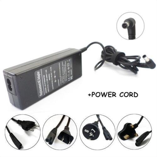 19.5V 4.7A 90W AC Adapter Laptop Charger For Caderno Sony Vaio VGN NSW24063 N50 SVE15114FXS SVE15115FXS SVE151190X