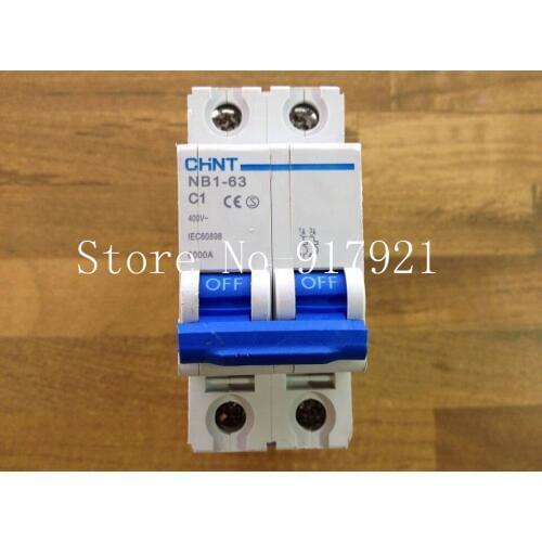[ZOB] CHINT CHNT NB1-63 C1 circuit breaker 2P1A to ensure genuine --10pcs/lot
