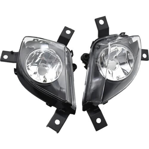 2PCS Left+Right Front Bumper Fog Light Lamp Driving Light Cover Emark Without Bulb For BMW E90 E91 328i 335i 2009 2010 2011