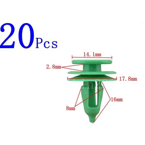 20pcs Pannel Clips Trim Mountings for Jeep WJ Grand Cherokee Chrysler 6503204