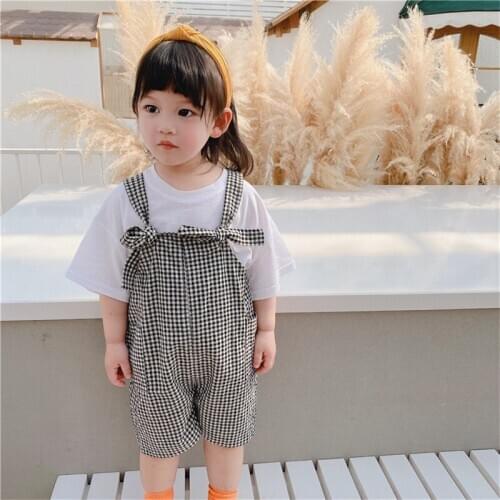 2020 New Summer Toddler Overalls Baby Suspender Pants Baby Boy Overalls Boutique Girls Cute Overalls Pants For Kids Clothes