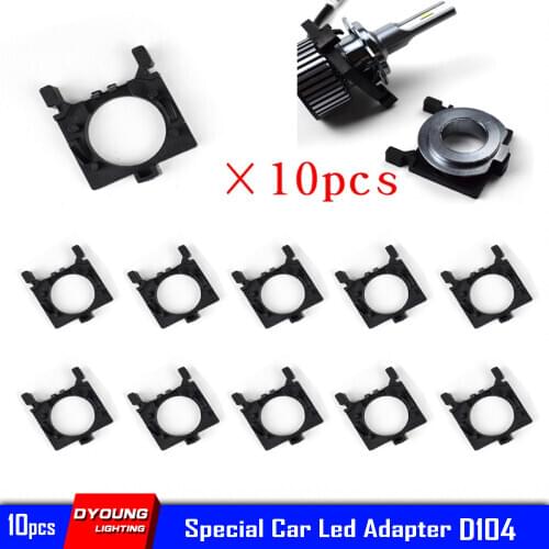 H7 Adapter For Ford Focus 2 Fiesta MK2 Led Car Base Headlight Booster Socket Connector Dyoung D104 10PCS/Lot Fast Shipping