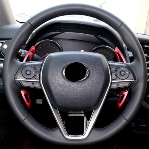 For toyota camry 2018 accessories Steering Wheel Shift Paddle 2018 Eight generation Camry Interior Refit Decoration