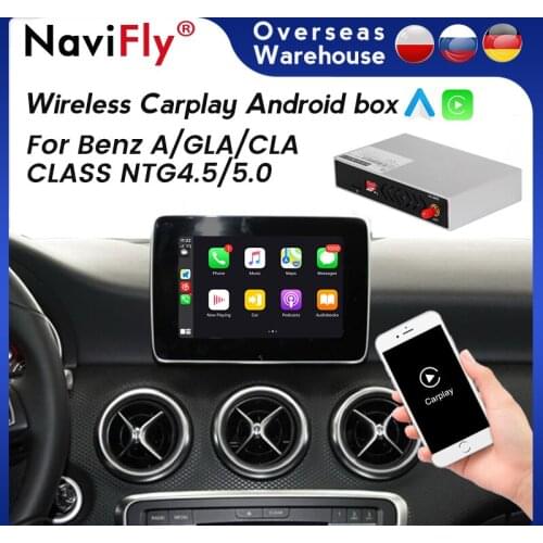 Wireless Apple CarPlay Android Auto Interface for Mercedes Benz A / GLA / CLA CLASS NTG4 . 5 / 5 .0 with Mirror Link AirPlay