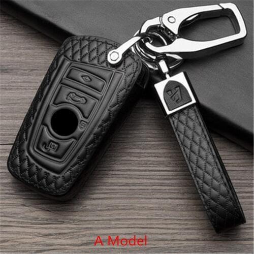 Genuine Leather Key Case For BMW Key Case F20 F30 F11 F07 F80 F21 F10 X5 X6 3 5 Series For Bmw F30 Key Cover