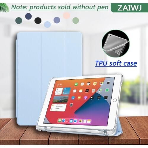 Airbag anti-fall Case for ipad air 4 3 10.9 Pro 11 2020 mini 5 with pencil holder cover 10.5 9.7 inch 10.2 2019 6th 7th 8th case