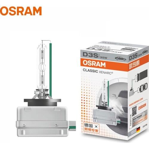 OSRAM D3S Xenon HID CLASSIC Original Car Xenon Headlight 12V 35W 4200K Standard White Light Auto Germany Bulb (1 Pcs)