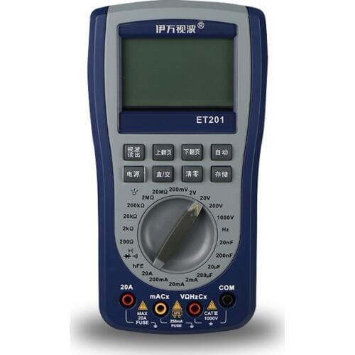 EONE ET201 oscilloscope multimeter 2-IN-1 most versatile intelligent handheld storage scope meter scopemeter English Manual