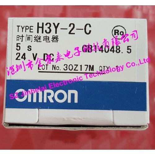 Authentic original OMRON Time relay H3Y-2-C 24V DC 1S 5S 10S 30S реле времени