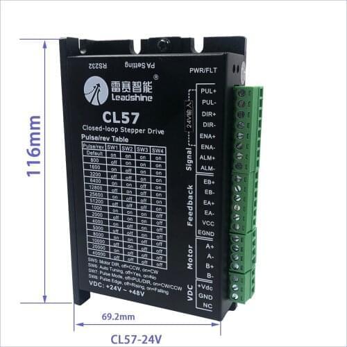 Original Leadshine CL57-5V Closed-loop stepper driver NEMA23 Stepper Motor Driver
