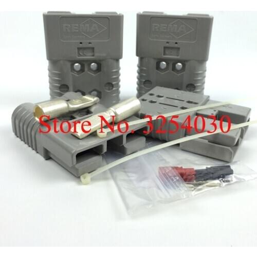 Supplying Imported Germany Orginal Grey 150V 160A REMA Battery Connectors Grey SRE160 for Electric Pallet Trucks