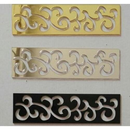 200pcs Mirror wall stickers muraux acrylic mirrored decorative sticker home decor