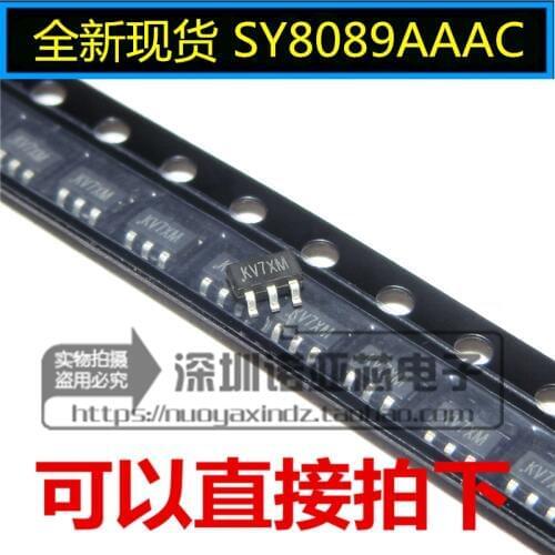 10pcs/lot New stock SY8089AAAC SY8089AAC synchronous buck chip SY8089 patch SOT23